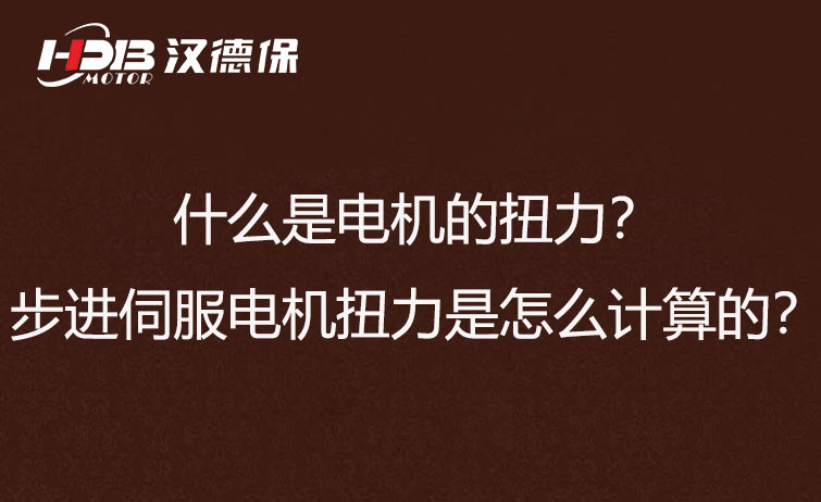 什么是電機(jī)的扭力？步進(jìn)伺服電機(jī)扭力是怎么計(jì)算的？